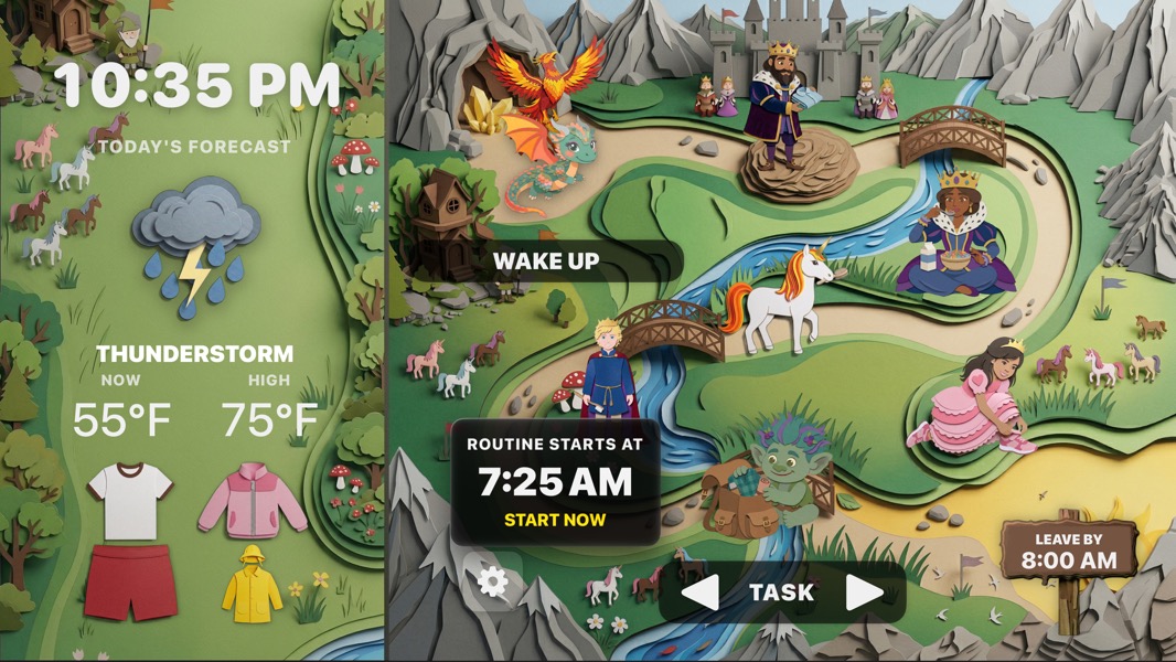 Fantasy Castle Theme Preview in The Morning Map